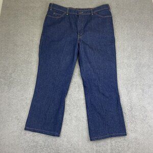 GWG Scrubbies Boot Cut Navy Blue Men's Jeans‎ 38x28* Vintage